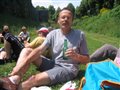 Max se désaltère, la petite bière des sportifs