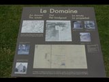 la plaque du domaine