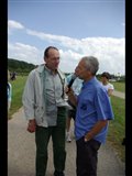 Michel dont la célébrité dépasse notre région reconnu par les journalistes locaux