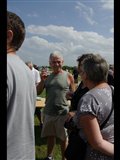 Alain le verre à la main