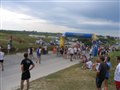 l'attente du départ du trail