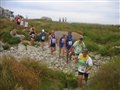 passage pierreux les filles, attention aux chevilles